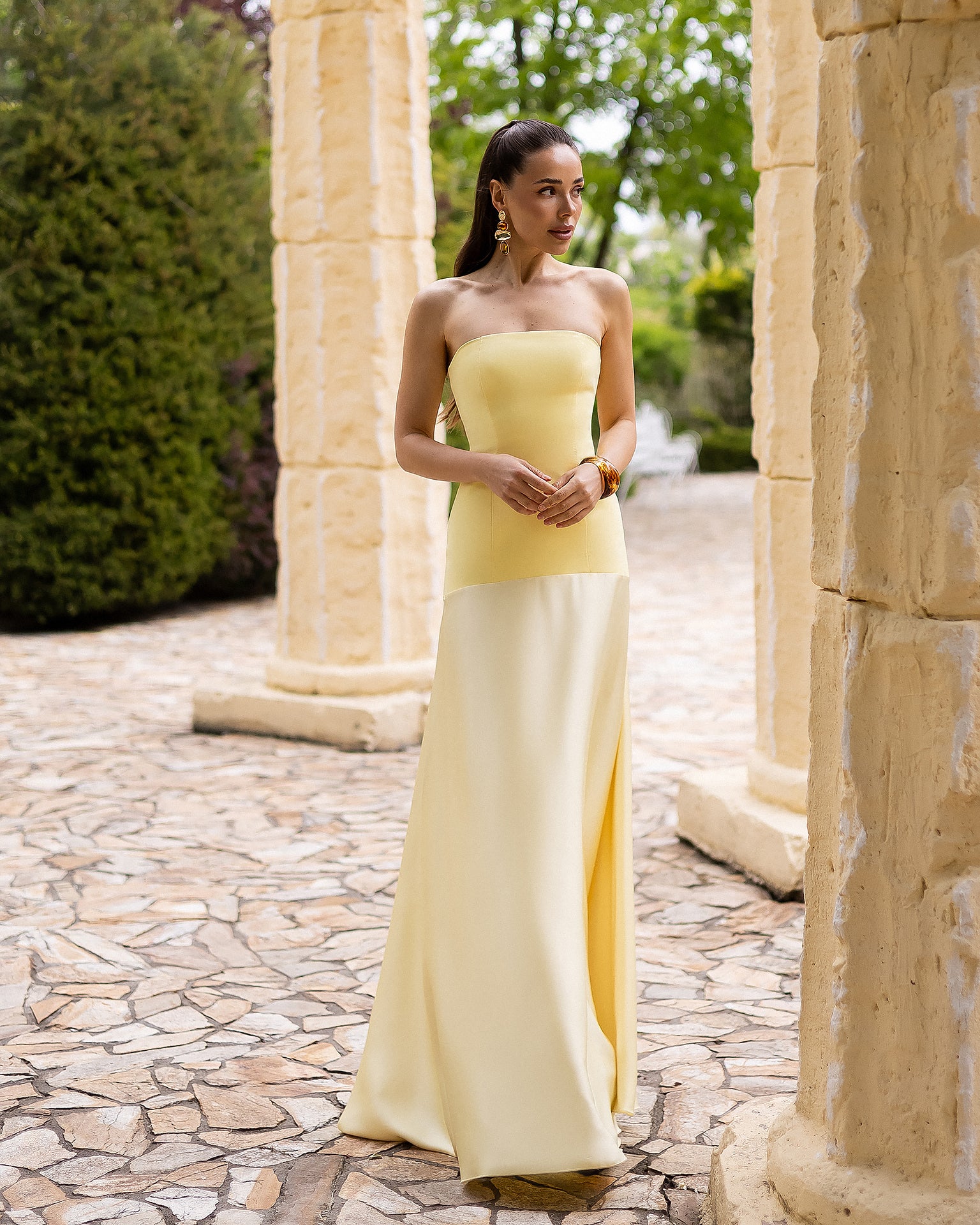 Premium Satin and Crepe Slip Dress in Classic and Pastel Hues
