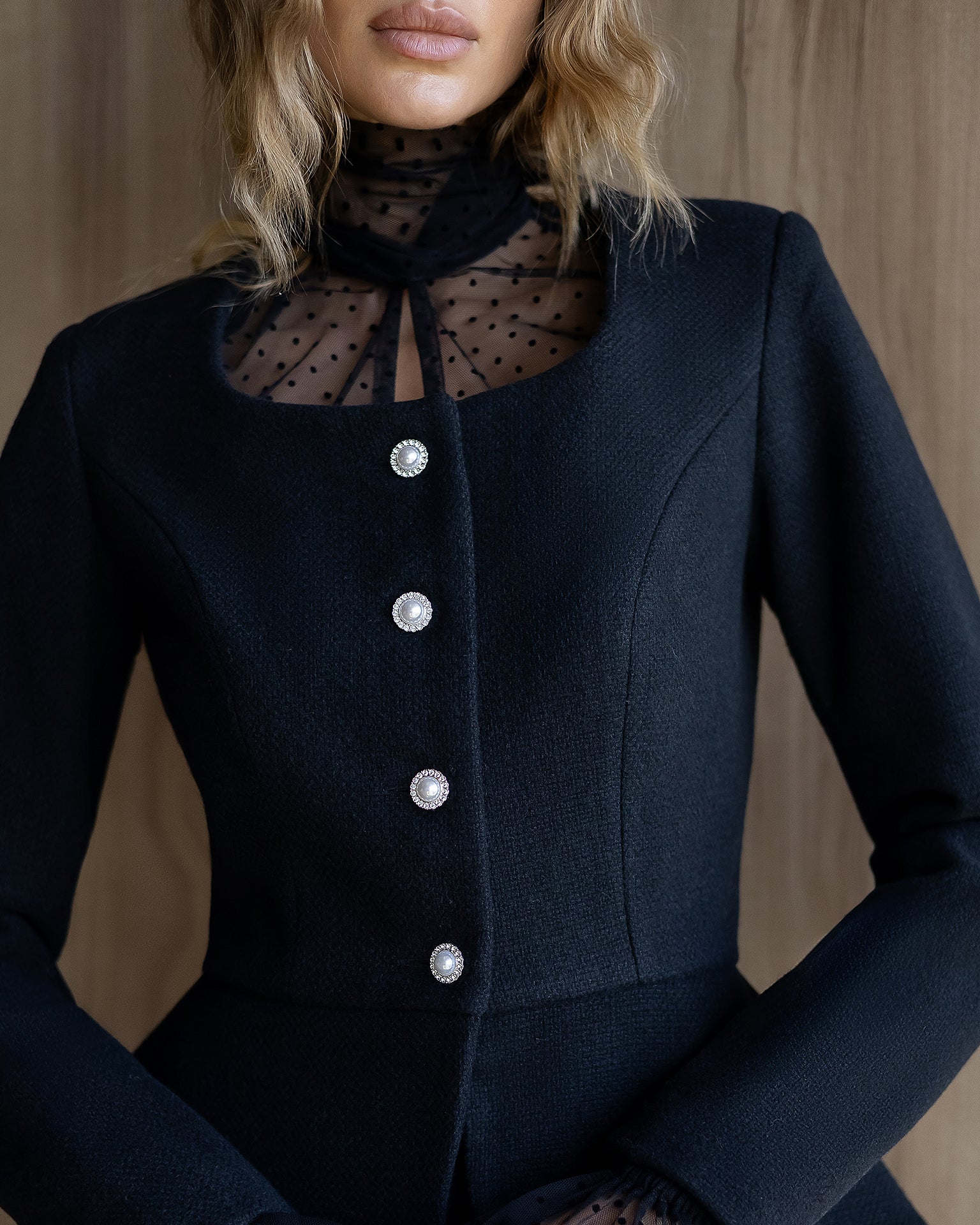 Women's Tweed Skirt Suit Set — Chanel-Inspired Jacket & Skirt