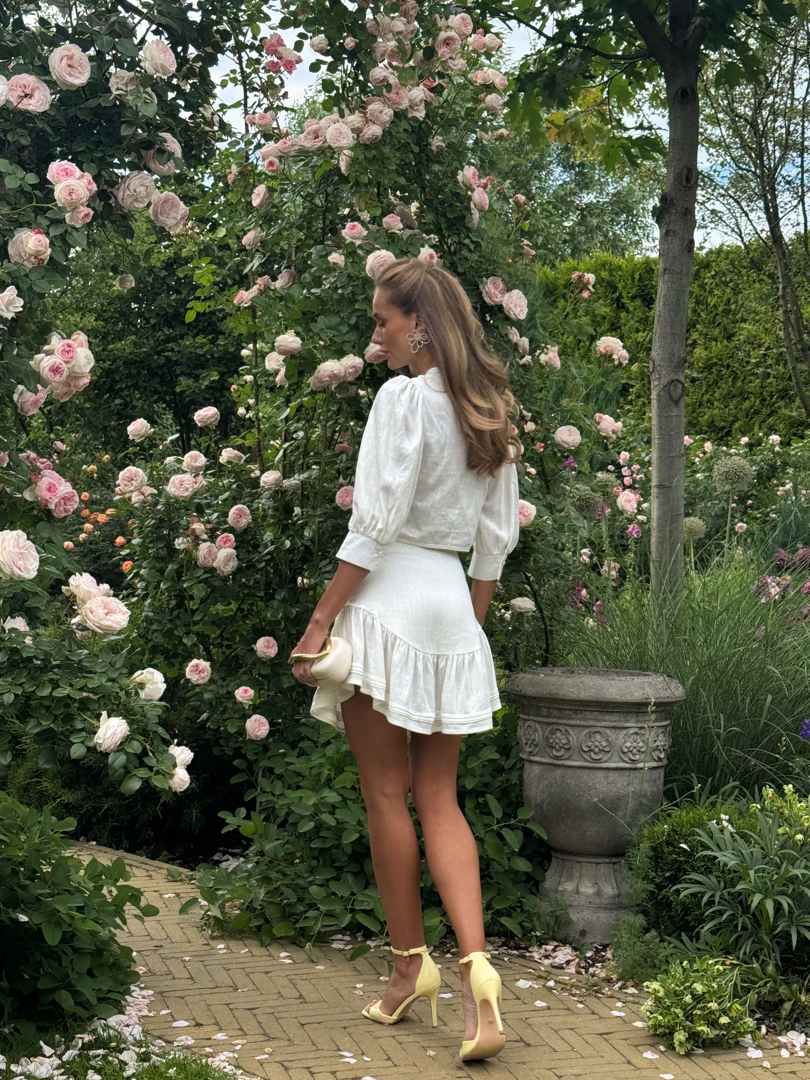 Feminine Linen Set “Lika”