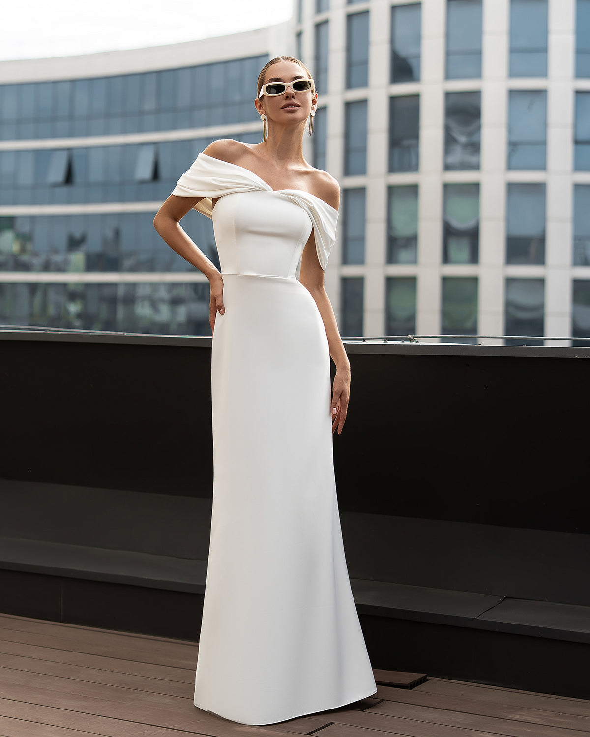 Women’s Crepe Midi Dress with Satin Inserts – Available in 6 Colors