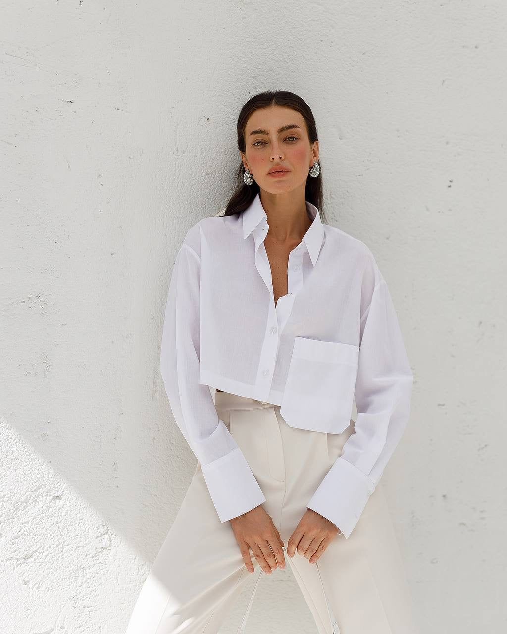 Women's Premium Crepe Tailored Trousers in Classic Neutrals