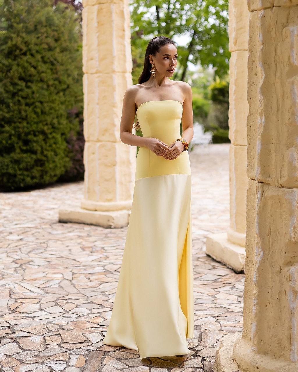 Elegant Twill & Thick Satin Evening-Ready Women's Slip Dress