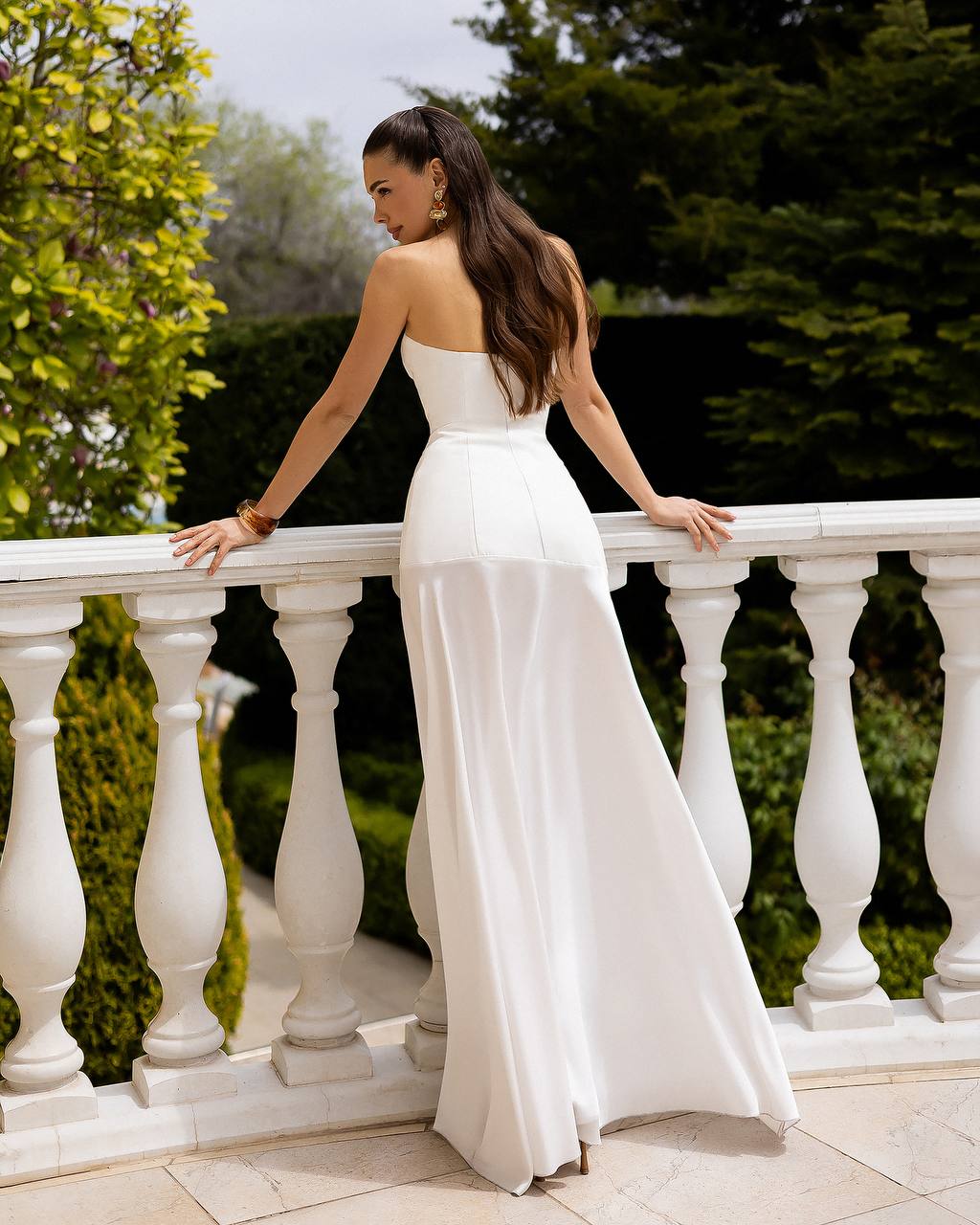 Elegant Twill & Thick Satin Evening-Ready Women's Slip Dress