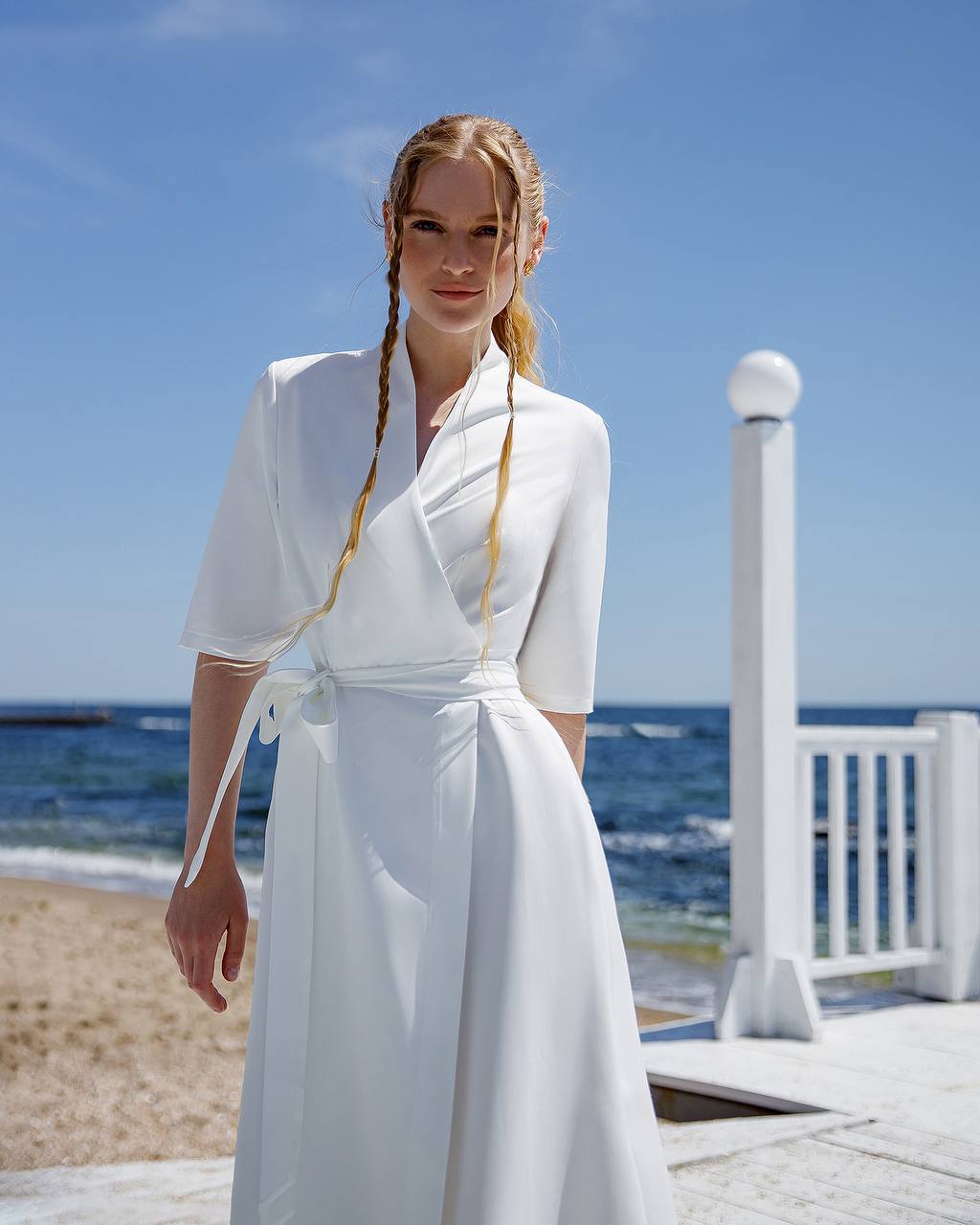 Elegant Tailored Women's Structured Comfort Twill Dress