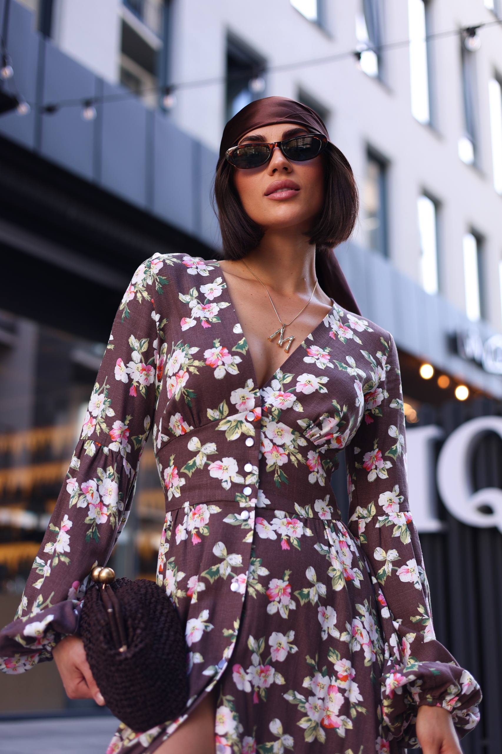Dress “Violeta” – Natural Elegance in Linen Blend