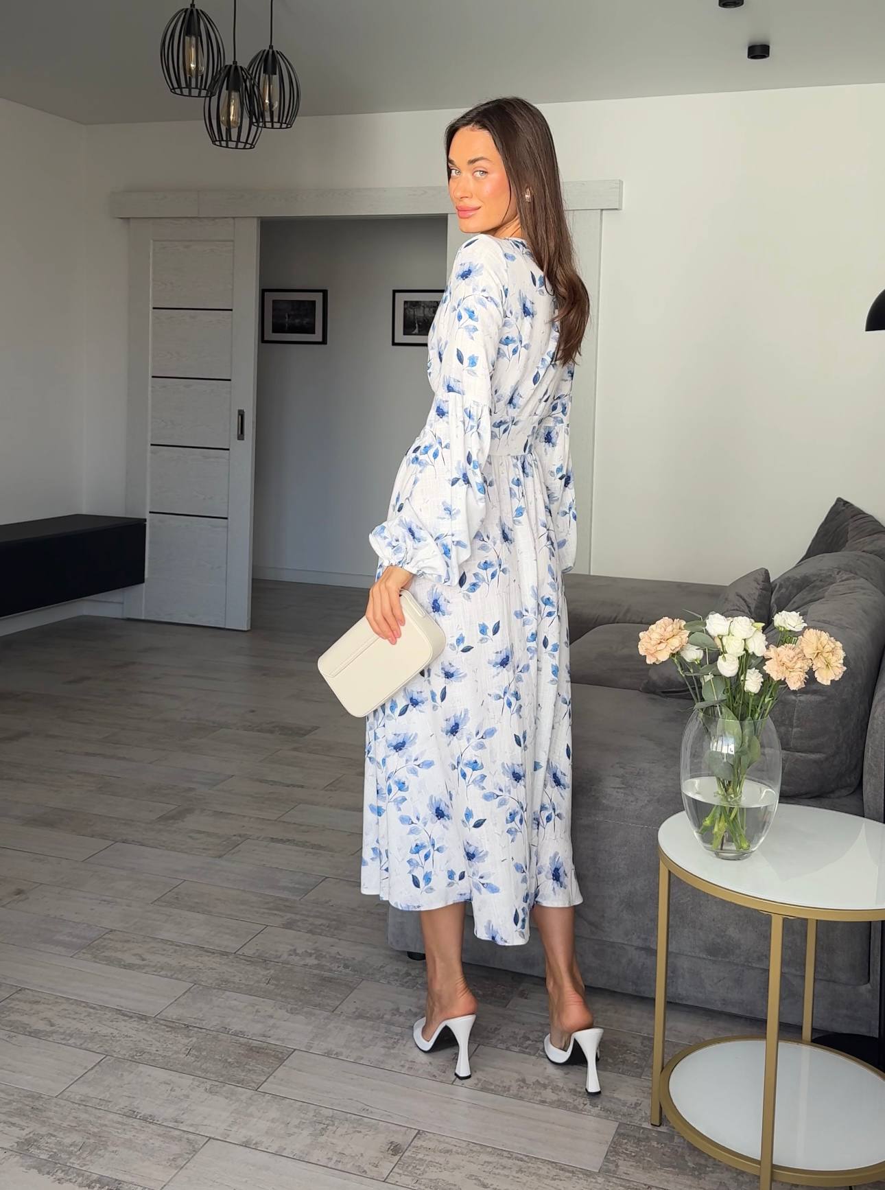 Dress “Violeta” – Natural Elegance in Linen Blend