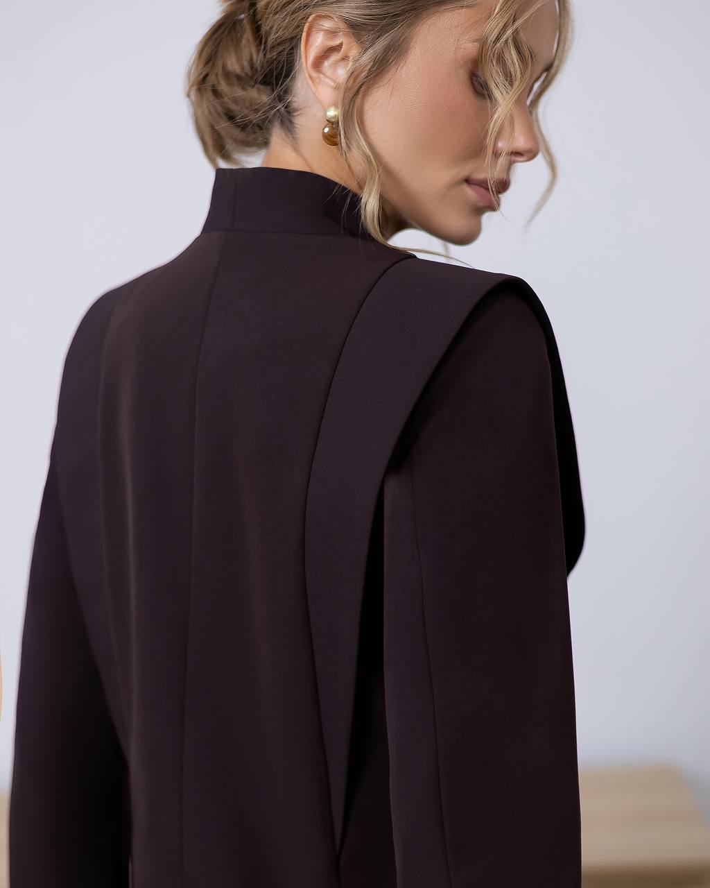 Tailored Twill Suit Set with Jacket & Pants, Classic Fit