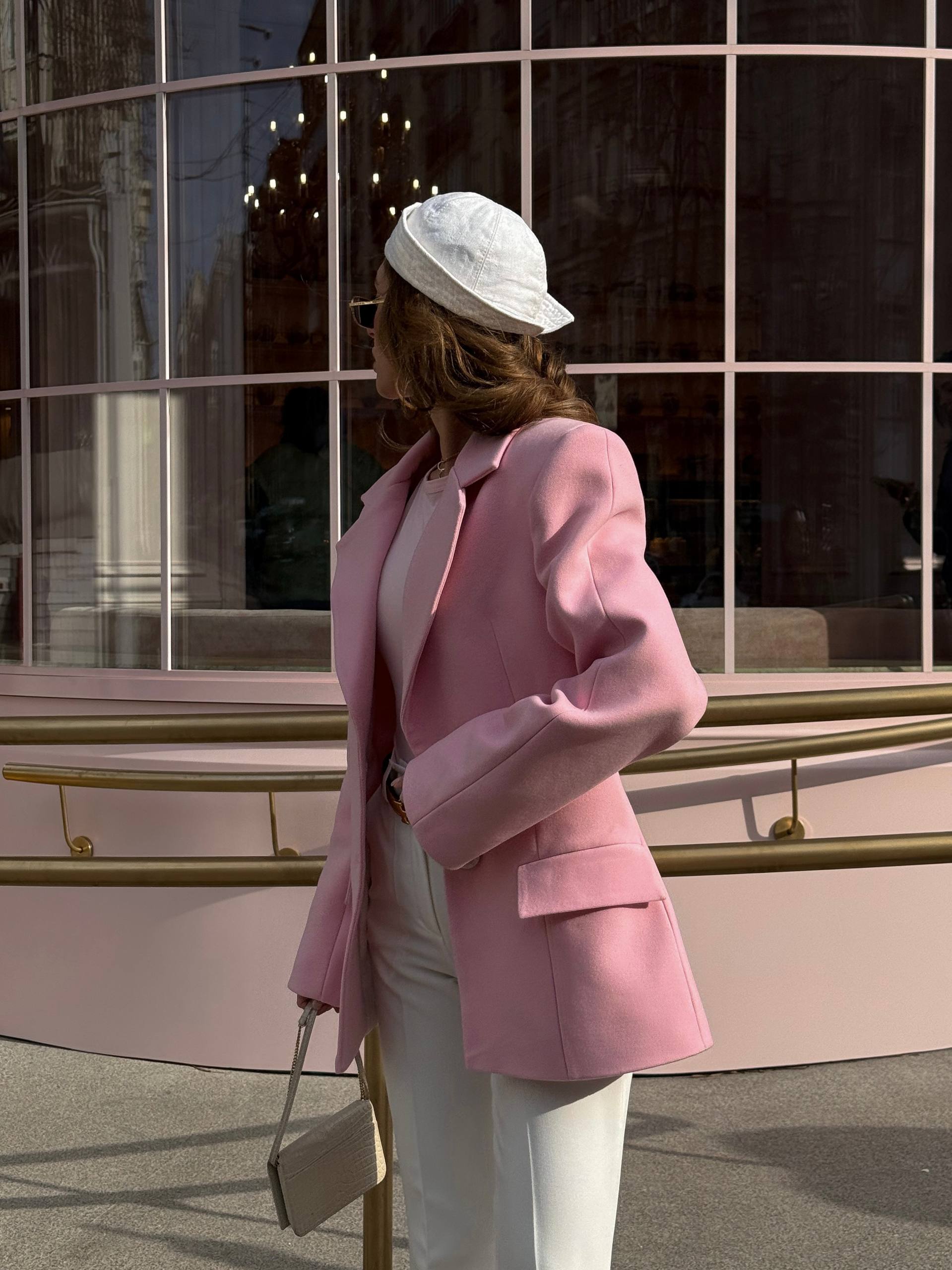 Elise Blazer Coat – Structured Cashmere Jacket for Effortless Smart Looks