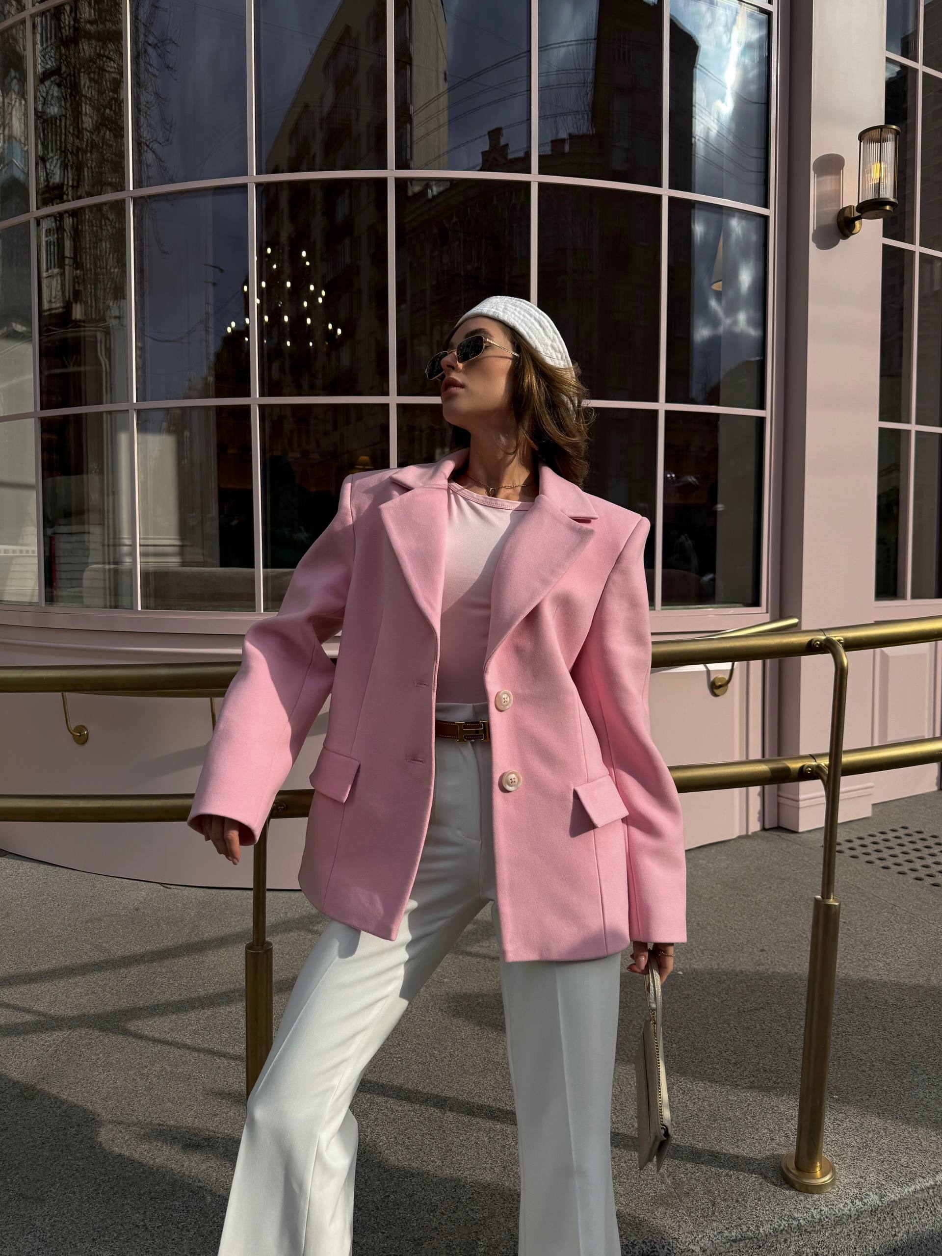 Elise Blazer Coat – Structured Cashmere Jacket for Effortless Smart Looks