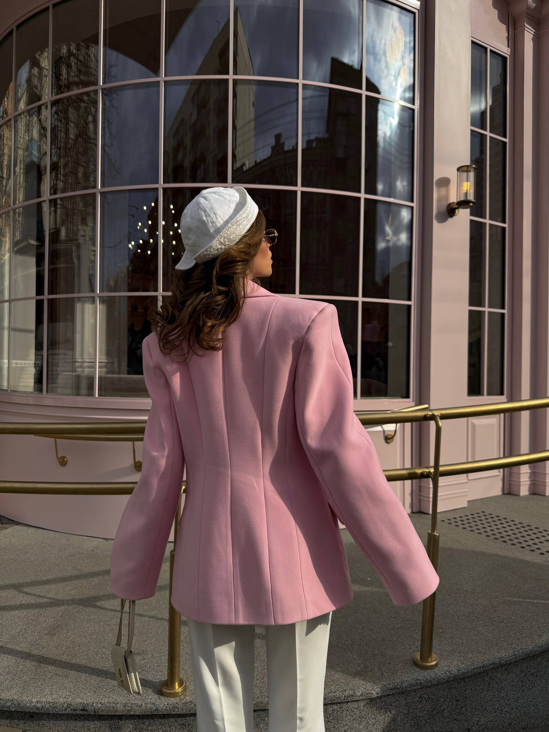 Elise Blazer Coat – Structured Cashmere Jacket for Effortless Smart Looks