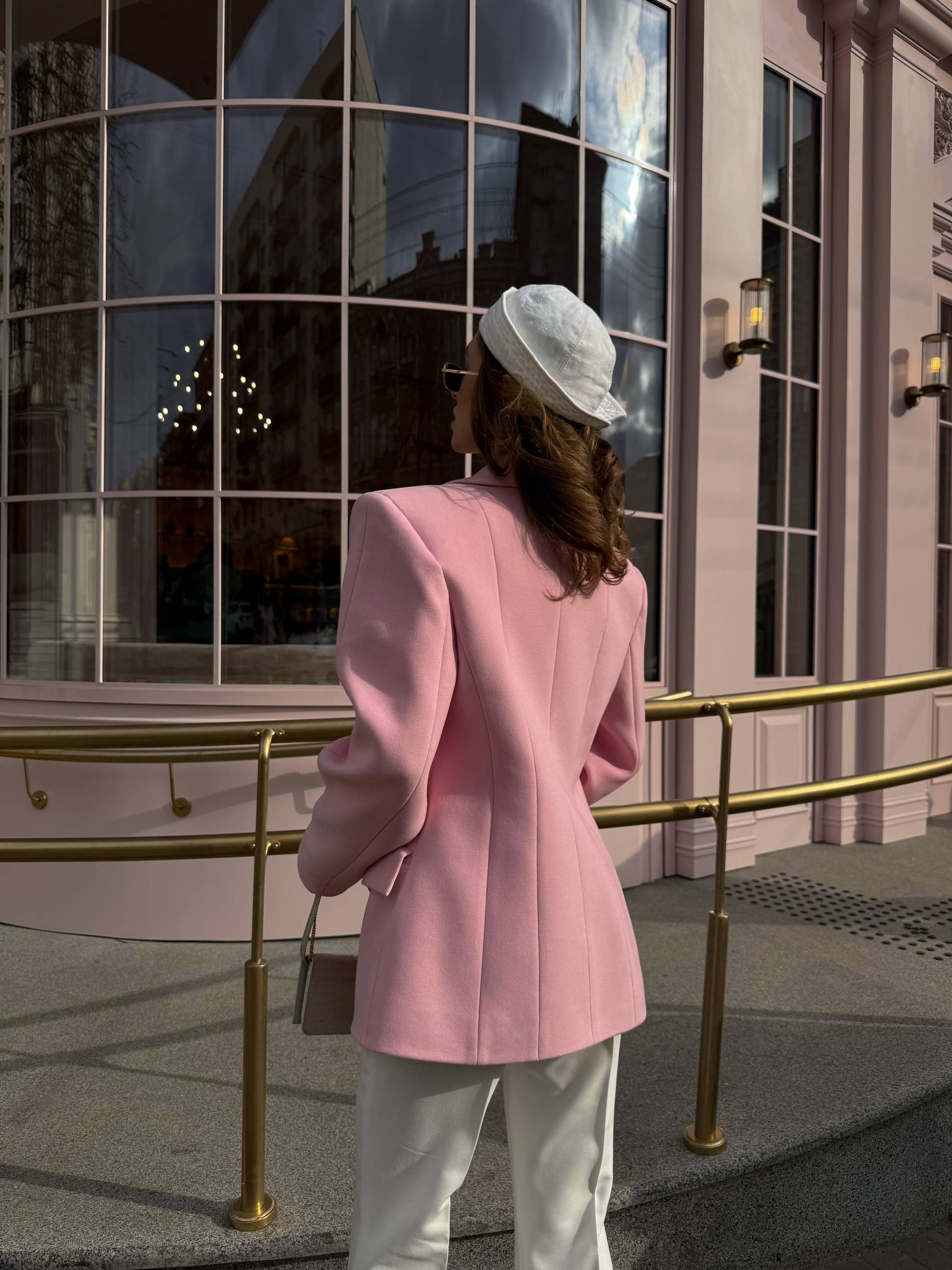 Elise Blazer Coat – Structured Cashmere Jacket for Effortless Smart Looks
