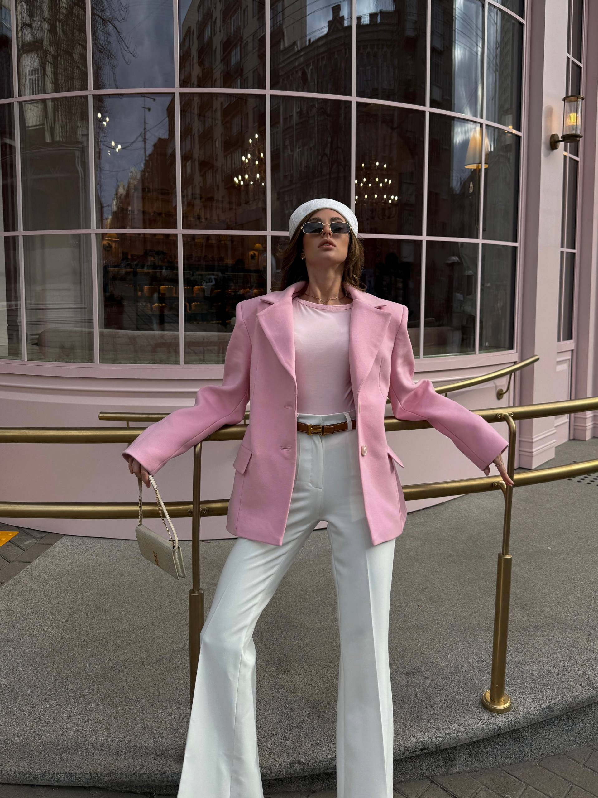 Elise Blazer Coat – Structured Cashmere Jacket for Effortless Smart Looks
