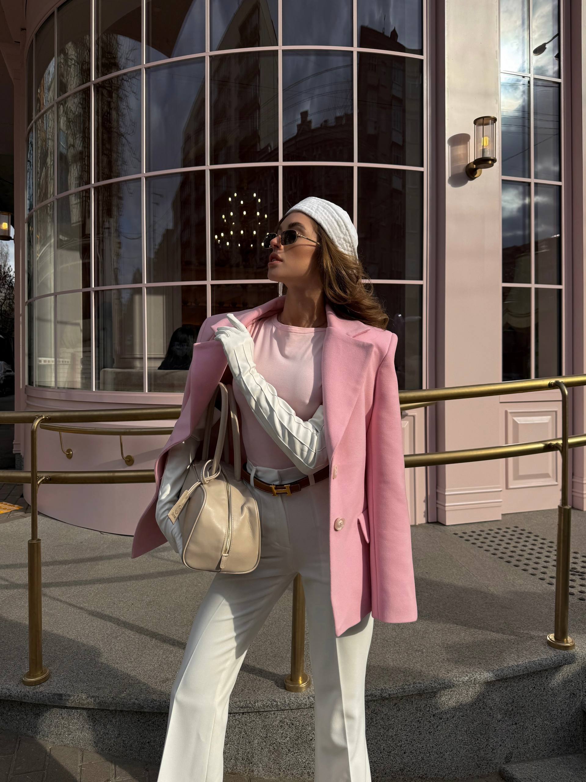 Elise Blazer Coat – Structured Cashmere Jacket for Effortless Smart Looks