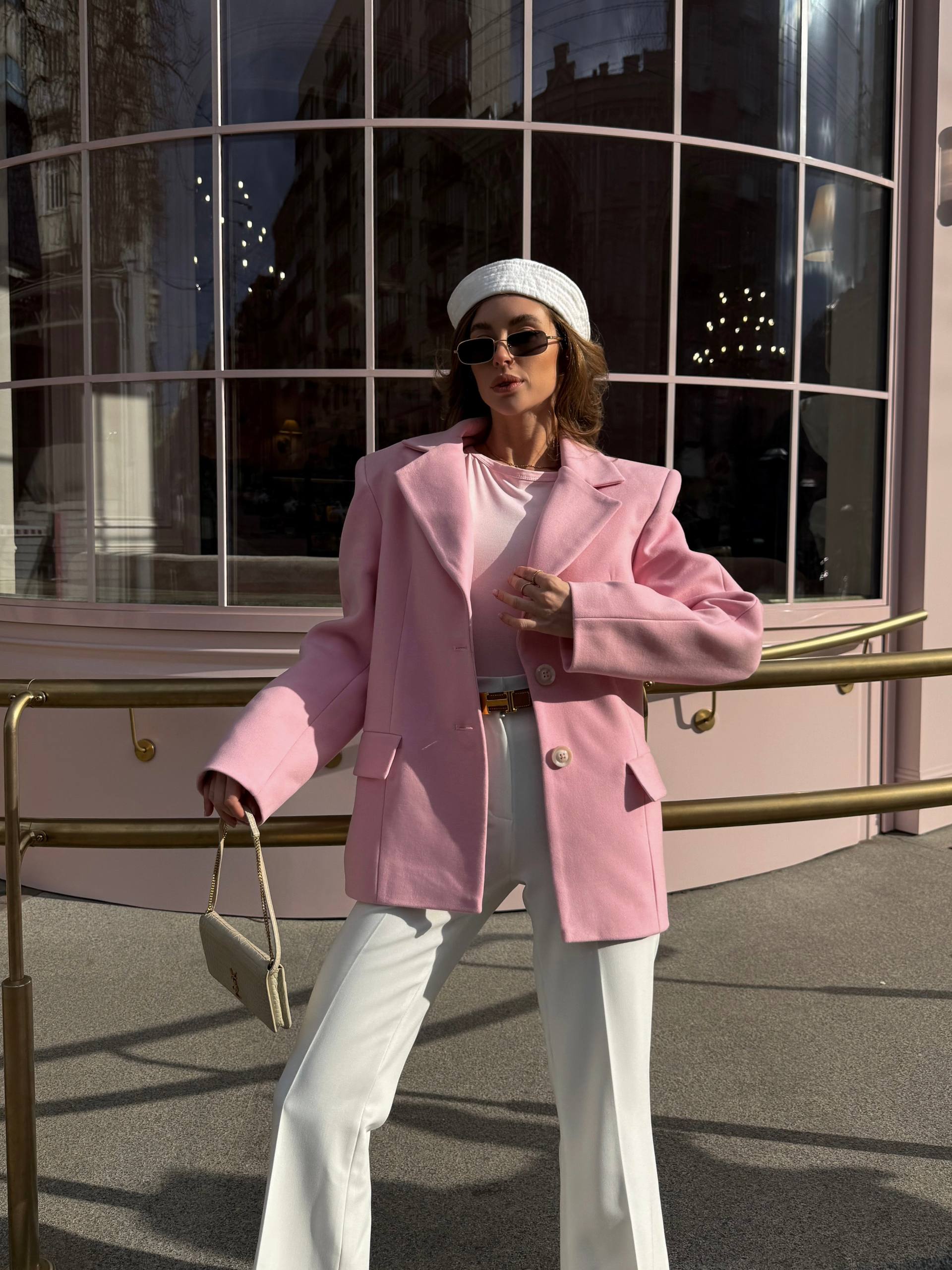 Elise Blazer Coat – Structured Cashmere Jacket for Effortless Smart Looks