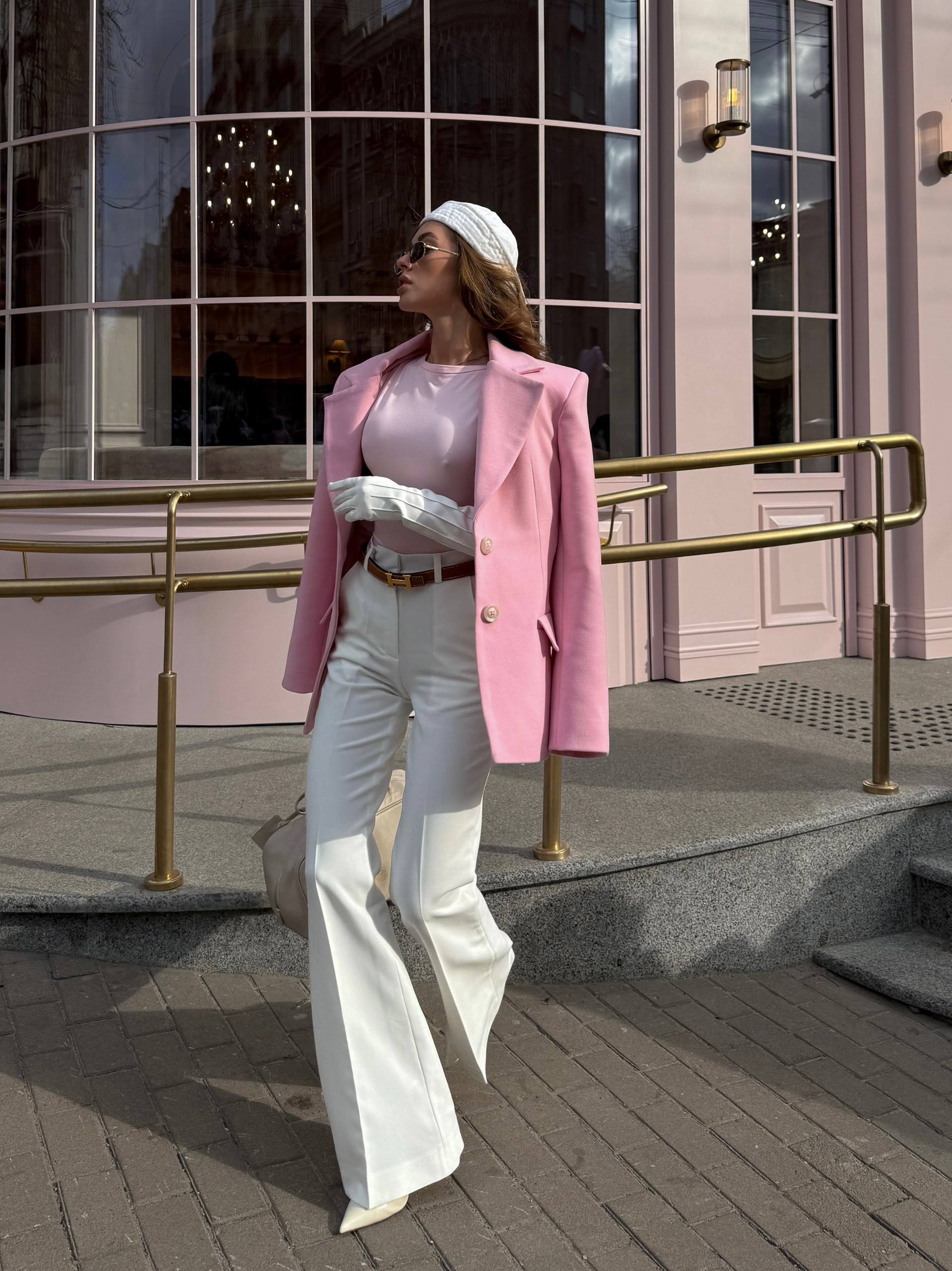 Elise Blazer Coat – Structured Cashmere Jacket for Effortless Smart Looks