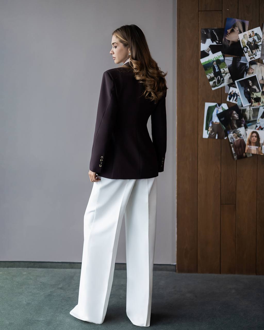 Sheer Premium Organza Blouse with 55 cm Sleeves in Four Colors