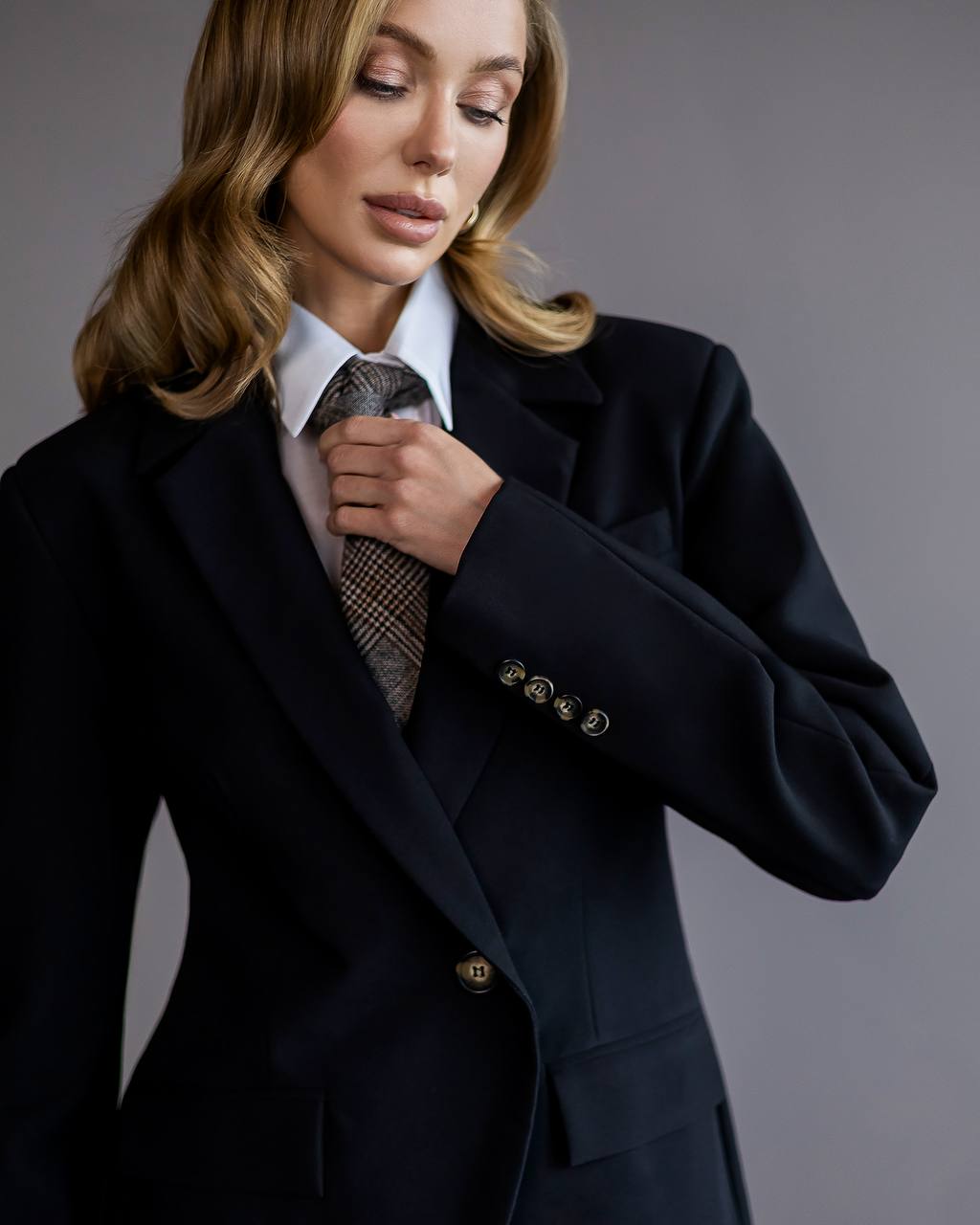 Sheer Premium Organza Blouse with 55 cm Sleeves in Four Colors