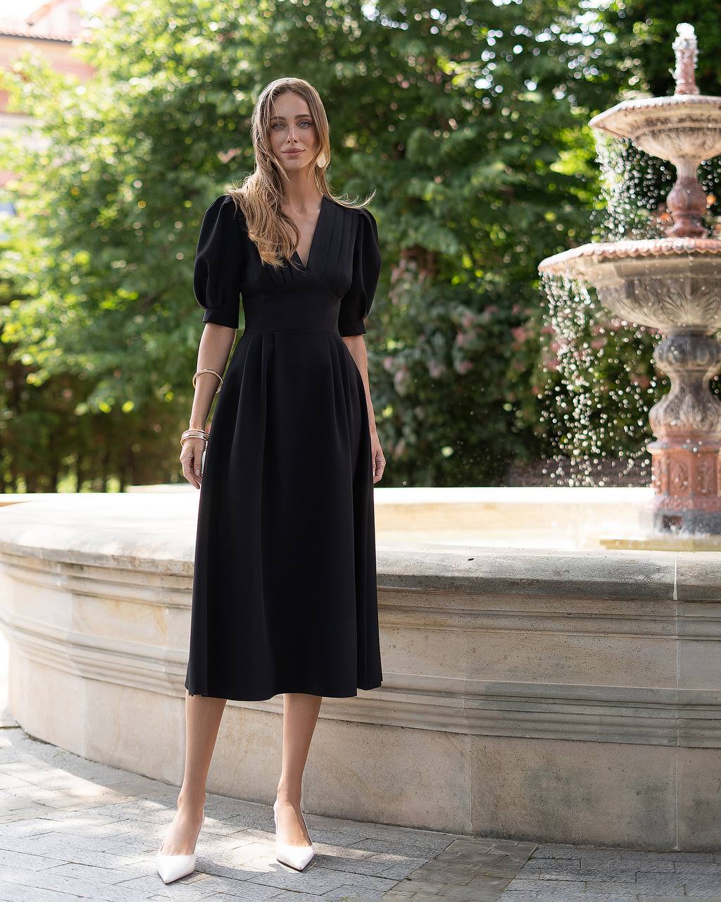 Women's Elegant Premium Lightweight Fabric Party & Event Dress