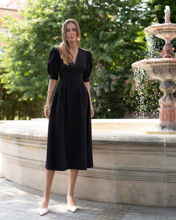 Women's Elegant Premium Lightweight Fabric Party & Event Dress