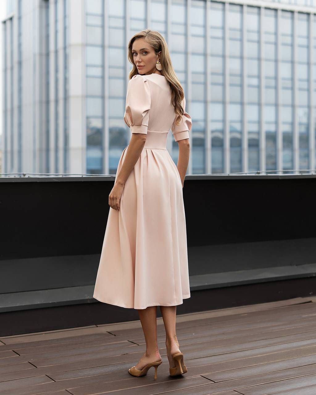Women's Elegant Premium Lightweight Fabric Party & Event Dress