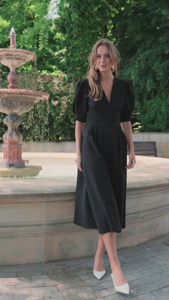 Women's Elegant Premium Lightweight Fabric Party & Event Dress