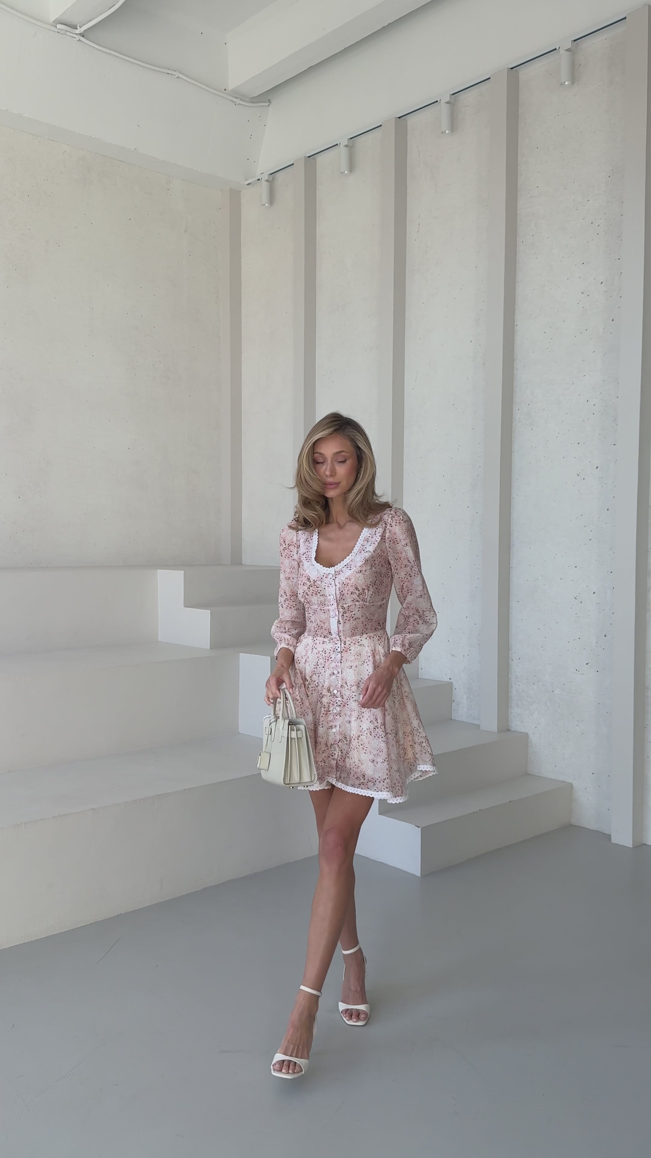 Romantic Mini Dress “Anyutka”