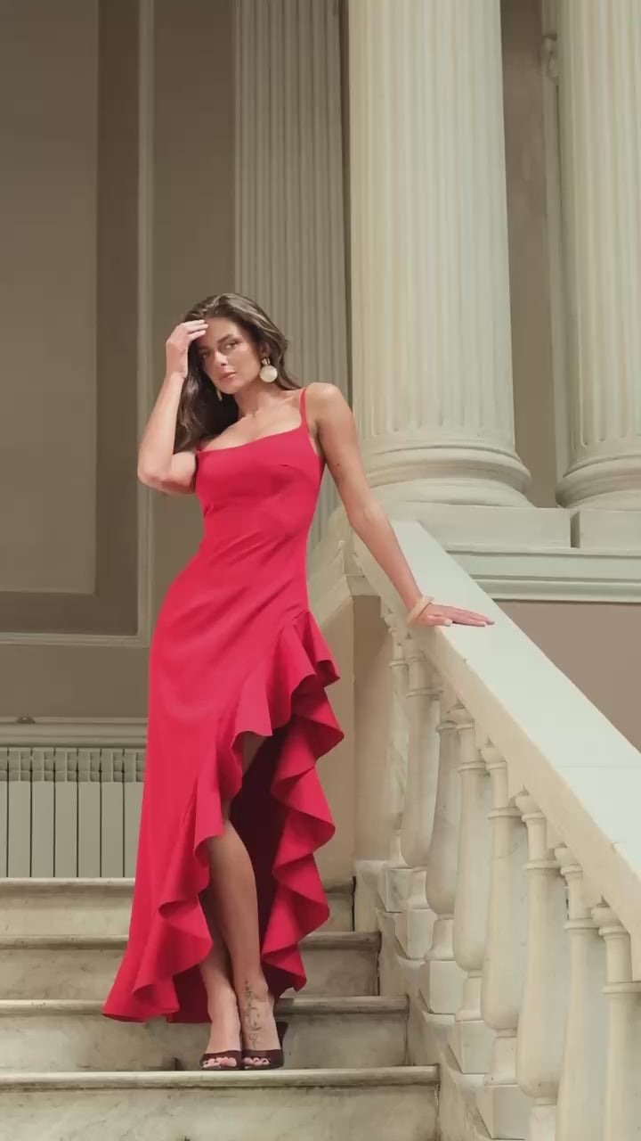 Elegant Women’s Dress in Premium Fabric, Tailored Silhouette