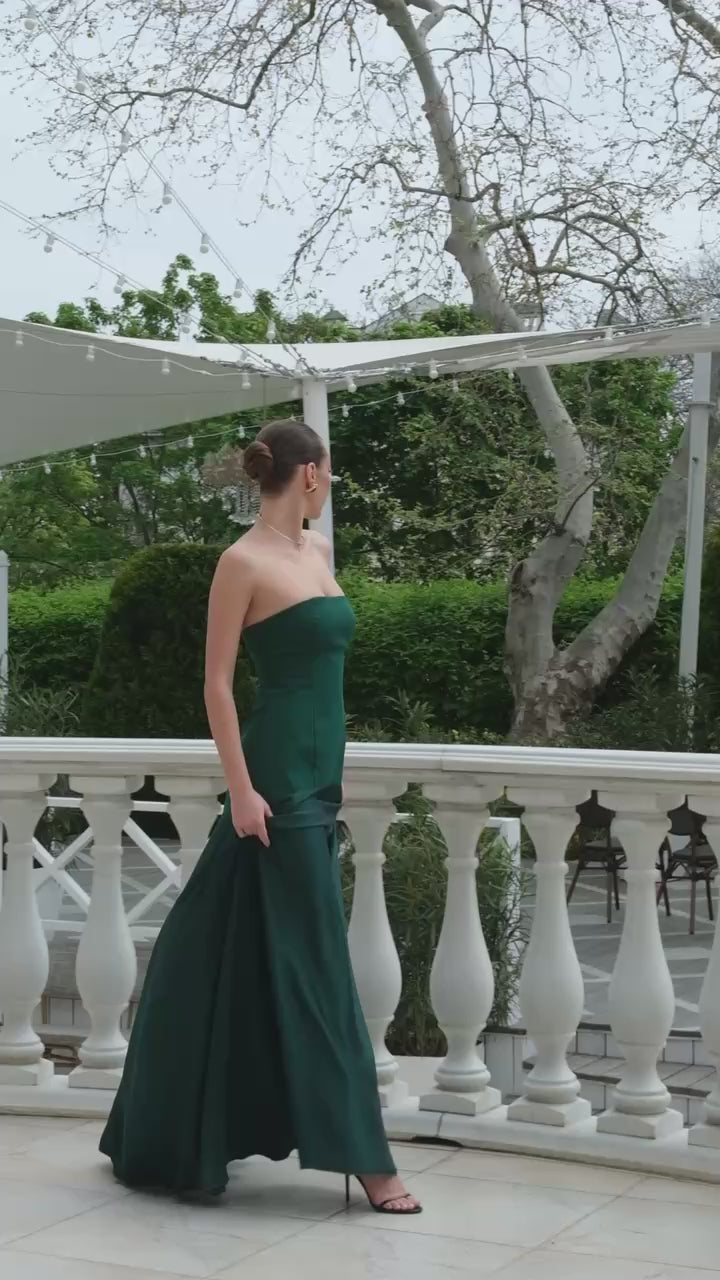 Elegant Twill & Thick Satin Evening-Ready Women's Slip Dress