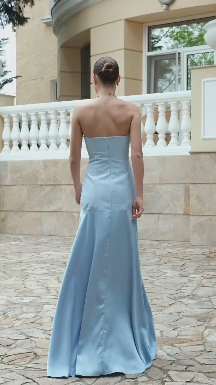 Elegant Twill & Thick Satin Evening-Ready Women's Slip Dress